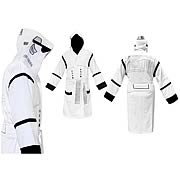 Star Wars Stormtrooper Hooded White Cotton Bathrobe